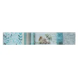Guarda lirio brillante de pared 4.7 x 30 cm multicolor