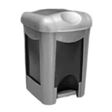 Cesto de basura a pedal Luxury 16 L de plástico