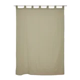 Cortina de tela Tusor verde 140 x 210 cm