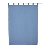 Cortina de tela Tusor azul 140 x 210 cm