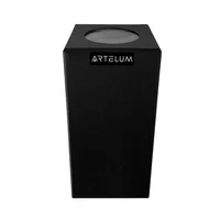 Aplique de exterior bidireccional Nico 2 luces negro