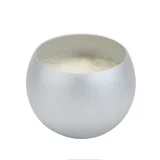 Vela de soja cuenco aluminio Rodas