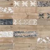 Porcelanato maderado Salvia satinado interior exterior 28 x 45 cm 1.33 m2