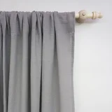 Cortina de tela Gasa 140 x 220 cm gris