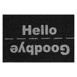 Felpudo Hello Goodbye de PVC 40 x 60 cm