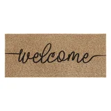 Felpudo Welcome de PVC 30 x 70 cm