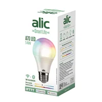 Lámpara LED smart A70 14 W WiFi RGB