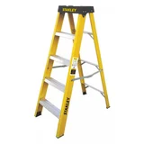 Escalera tijera dieléctrica fibra de vidrio 4 escalones