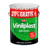Pintura látex de interior Viniplast blanco mate 24 L