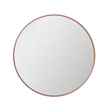 Espejo redondo 77 cm cobre