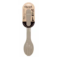 Pinza de ensalada beige