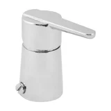 Grifería monocomando para bidet con transferencia Flat cromo