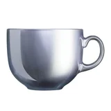 Taza Flashy Break de vidrio gris roja 500 ml