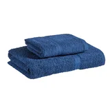 Toalla de mano 45 x 85 cm 420 gr azul marino