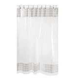Cortina de baño Guarda 180 x 180 cm blanco