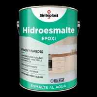 Hidroesmalte epoxi negro satinado 1 L