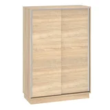 Placard 2 puertas corredizas 2 cajones MDP roble