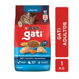 Alimento para gatos adultos pescado y salmón 1 kg