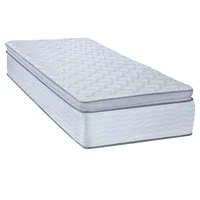 Colchón Citrino 1 plaza de resortes 90 x 190 x 23 cm