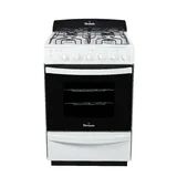 Cocina a gas 4 hornallas blanca FLOR 5536