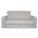 Sofá cama 2 cuerpos gris claro