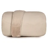 Acolchado 1 plaza y media 150 x 220 cm beige