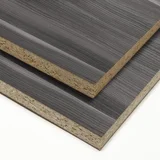 Estante de melamina Lino cinza 18 mm (F) 35 x 180 cm