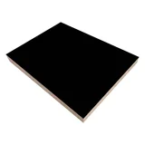 Estante de melamina negro 18 mm (E) 35 x 180 cm