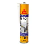Sellador poliuretánico Sikaflex negro 300 ml