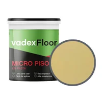 Micropiso en pasta simíl microcemento visón 5 kg