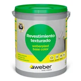 Base para revestimiento texturado Weberplast gris 4 L