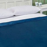 Manta Flannel 246 x 220 cm azul
