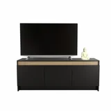 Rack de TV Home 55" negro olmo