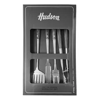 Set de 4 utensilios para parrilla