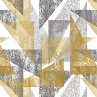 Papel mural vinilizado Geométrico 52 x 1000 cm