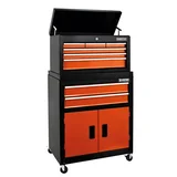 Carro organizador para herramientas con 6 cajones
