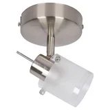 Spot barra LED Vistra 1 luz GU10 plateado