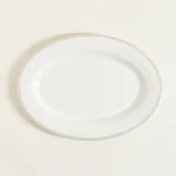 Bandeja Hobart de melamina 46 x 34 cm blanca