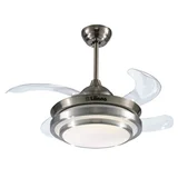 Ventilador de techo luz Led 4 aspas con control remoto