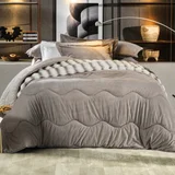 Acolchado Blend Sense Boss 1 plaza 170 x 240 cm gris