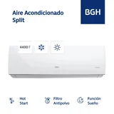 Aire acondicionado split on/off frio/calor 4400 f  BSH52WCU