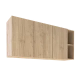 Alacena Lux 140 cm Roble kendal natural