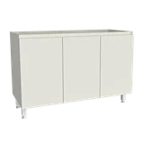Bajo mesada 120 cm Lux Blanco