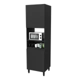 Mueble porta microondas Lux Gris sombra