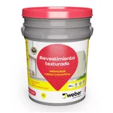 Revestimiento texturado Weberplast rodillado visón 30 kg