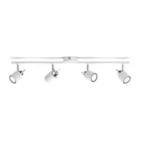 Barra Meranti 4 luces GU10 blanco