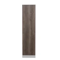Mueble multiuso 1 puerta Turin nebraska gris 181 x 45 x 30 cm