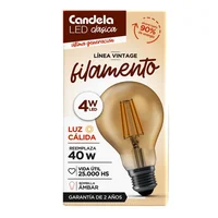 Lámpara LED filamento Clásica A60 4W