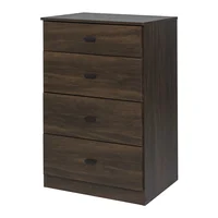 Cómoda de MDP Piu 4 cajones café