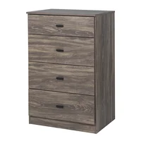 Cómoda de MDP Piu 4 cajones mocha